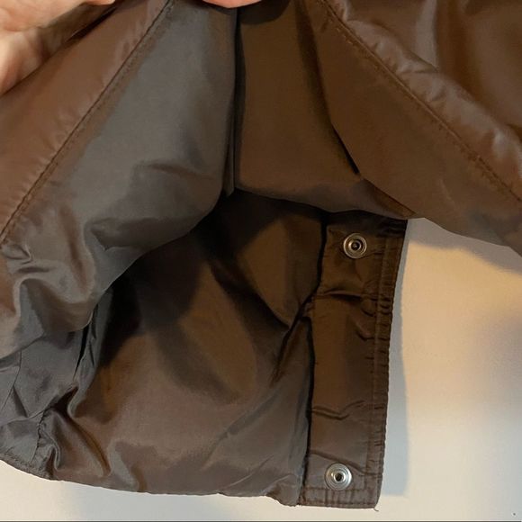Lands’ End Puffer Down Vest | SZ XS | Brown - Picture 8 of 11